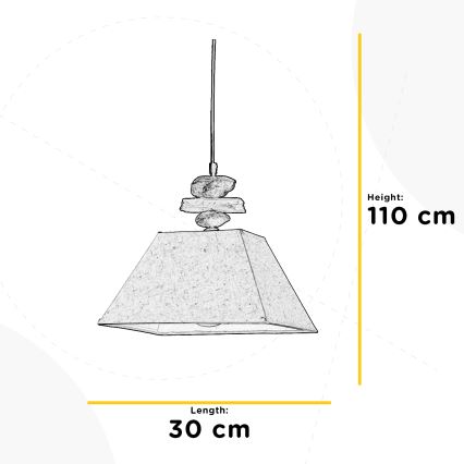 ONLI - Pakabinamas sietynas SEREGON 1xE27/22W/230V