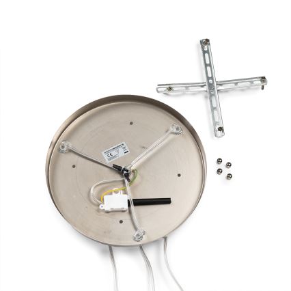 ONLI - Pakabinamas šviestuvas DOROTY 3xE27/15W/230V balta/blizgus chromas