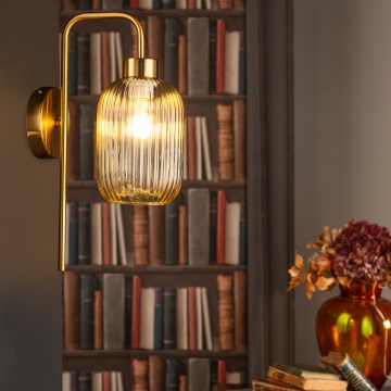 ONLI - Sieninis šviestuvas DOROTY 1xE27/15W/230V žalvaris