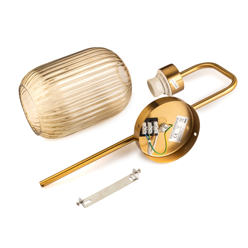 ONLI - Sieninis šviestuvas DOROTY 1xE27/15W/230V žalvaris