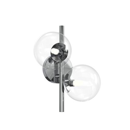 ONLI - Sieninis šviestuvas KIMBERLY 2xG9/6W/230V blizgus chromas