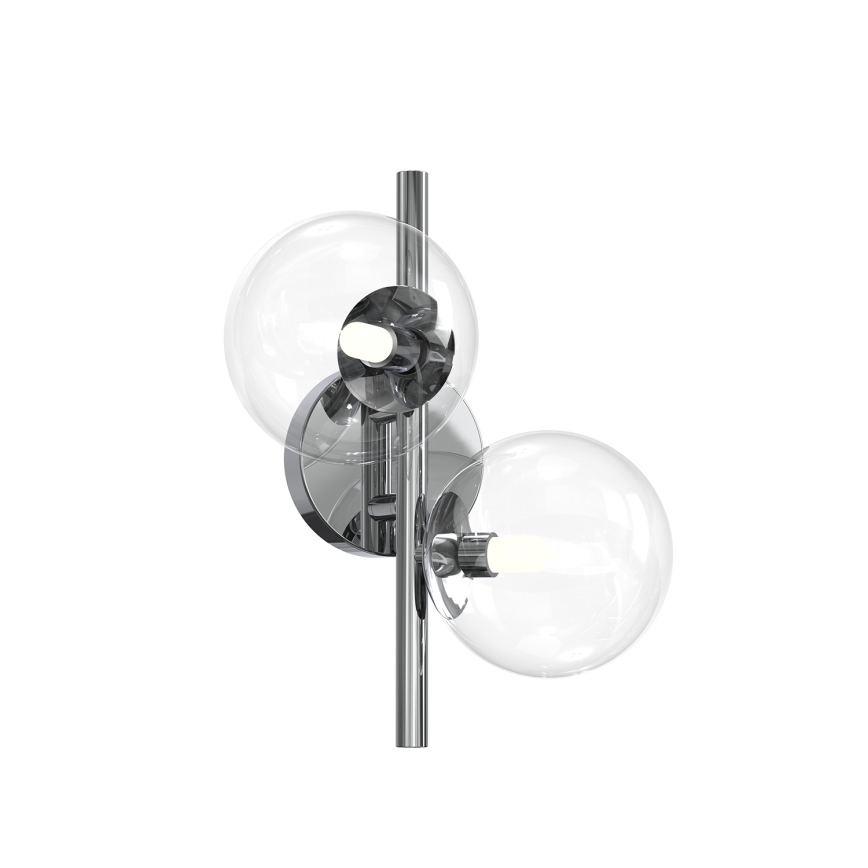 ONLI - Sieninis šviestuvas KIMBERLY 2xG9/6W/230V blizgus chromas