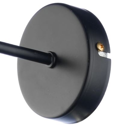 ONLI - Sieninis šviestuvas VORAS 1xE27/15W/230V juoda