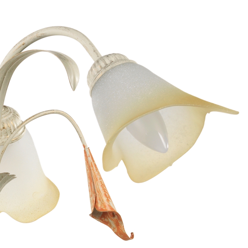 ONLI - Sietynas ant grandinės LUCREZIA 3xE14/6W/230V kreminis