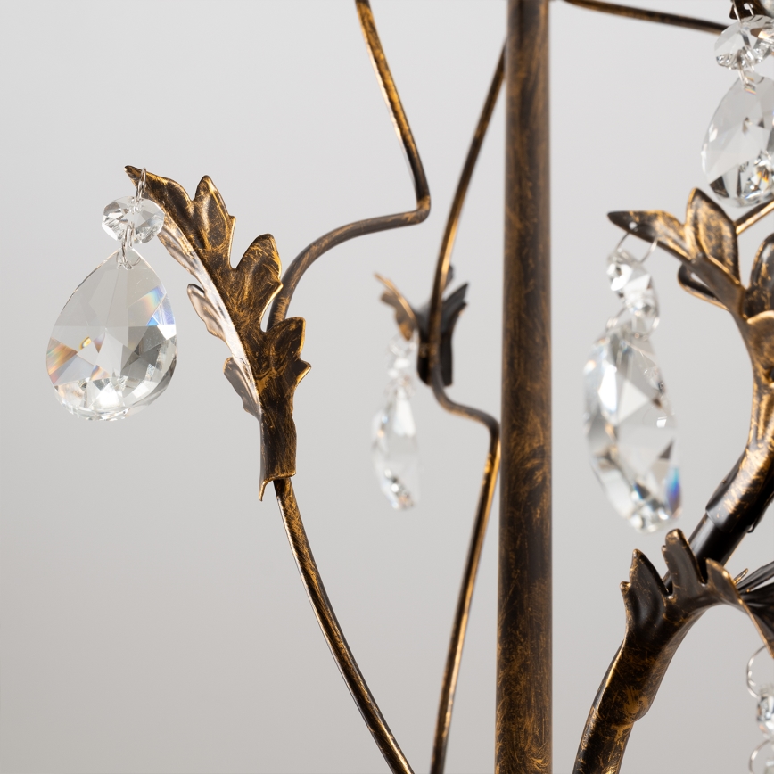 ONLI - Sietynas ant grandinės TERESA 3xE14/6W/230V bronzos