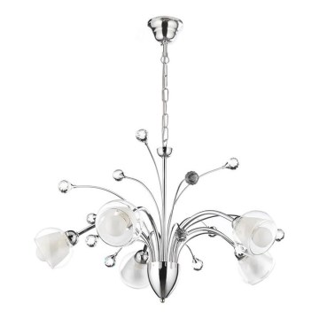 ONLI - Sietynas, kabinamas ant grandinės DIAMANTE 5xE14/6W/230V