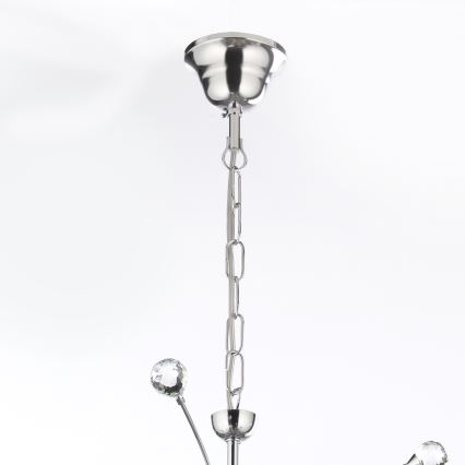 ONLI - Sietynas, kabinamas ant grandinės DIAMANTE 5xE14/6W/230V