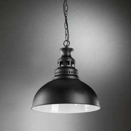 ONLI - Sietynas, kabinamas ant grandinės ISTANBUL 1xE27/22W/230V juoda