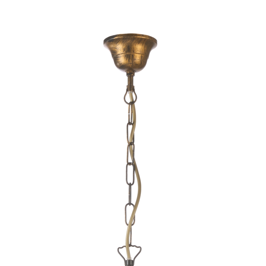 ONLI - Sietynas, kabinamas ant grandinės POMPEI 5xE14/6W/230V bronza