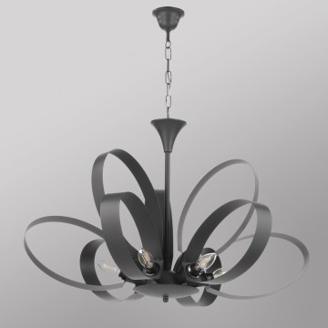 ONLI - Sietynas, kabinamas ant grandinės SERENA 9xE14/6W/230V juoda
