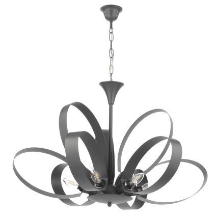 ONLI - Sietynas, kabinamas ant grandinės SERENA 9xE14/6W/230V juoda