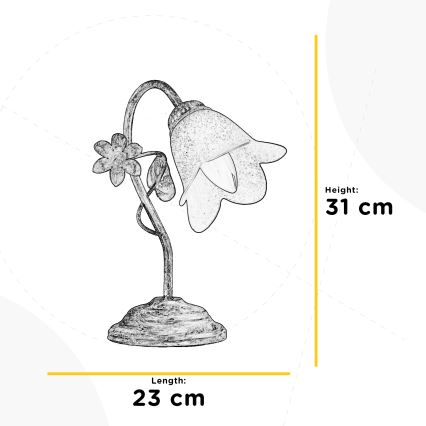ONLI - Stalinė lempa BOTTON DORO 1xE14/6W/230V