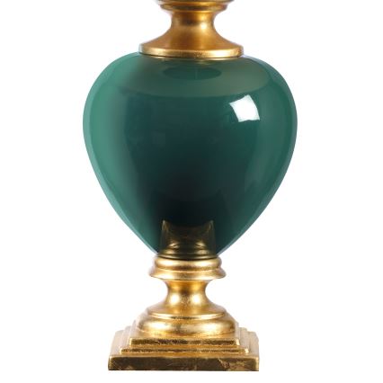 ONLI - Stalinis šviestuvas AMADEUS 1xE27/15W/230V 72 cm žalia/auksas