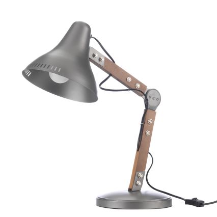 ONLI - Stalinis šviestuvas ARCHITETTO 1xE27/22W/230V 62 cm pilka/ruda