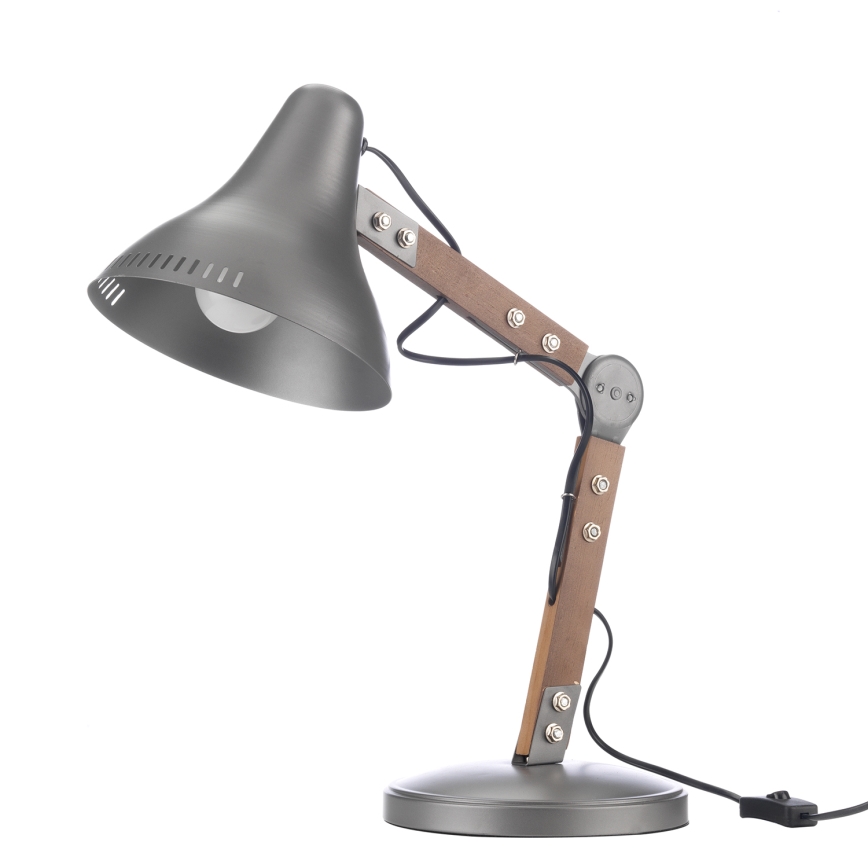 ONLI - Stalinis šviestuvas ARCHITETTO 1xE27/22W/230V 62 cm pilka/ruda