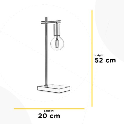 ONLI - Stalinis šviestuvas CROSS 1xE27/22W/230V 52 cm