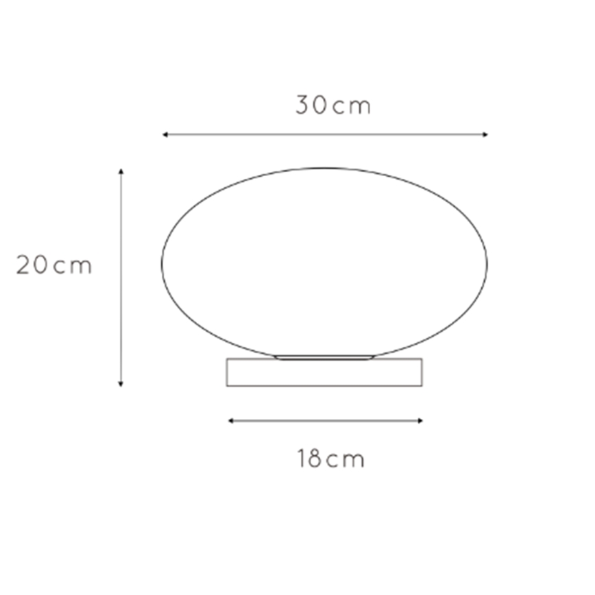 ONLI - Stalinis šviestuvas JANET 1xE27/6W/230V diametras 30 cm
