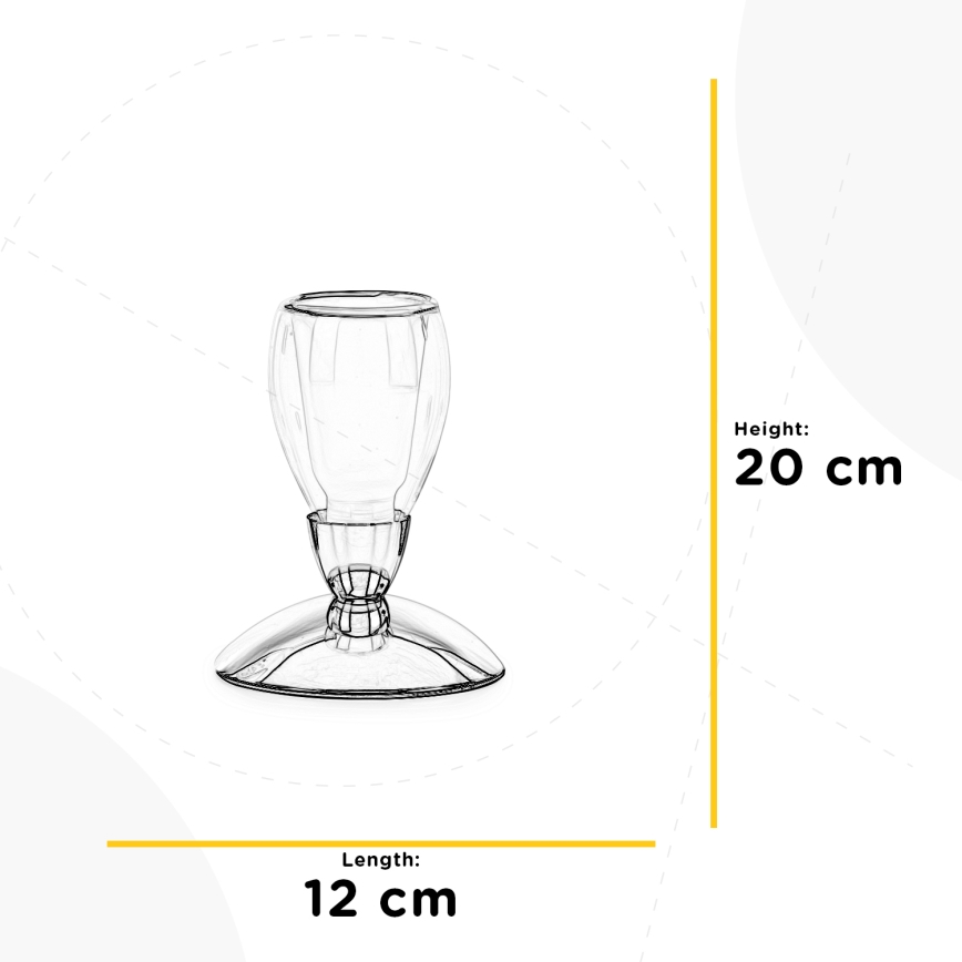 ONLI - Stalinis šviestuvas SHARON 1xE14/6W/230V 20 cm
