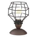 ONLI - Stalinis šviestuvas VORAS 1xE27/15W/230V 23 cm juoda/ruda