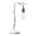 ONLI - Stalinis šviestuvas WIRE 1xE27/15W/230V 48 cm pilka/balta