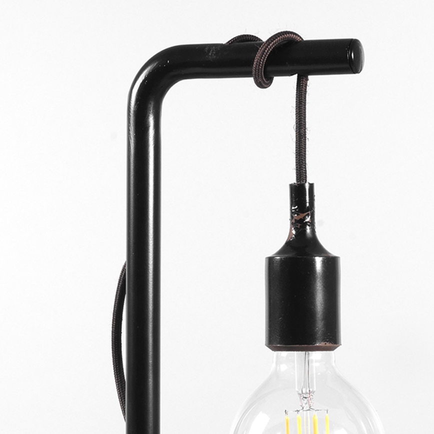 ONLI - Stalinis šviestuvas WIRE 1xE27/15W/230V 50 cm juoda
