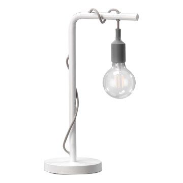 ONLI - Stalinis šviestuvas WIRE 1xE27/15W/230V 50 cm pilka/balta