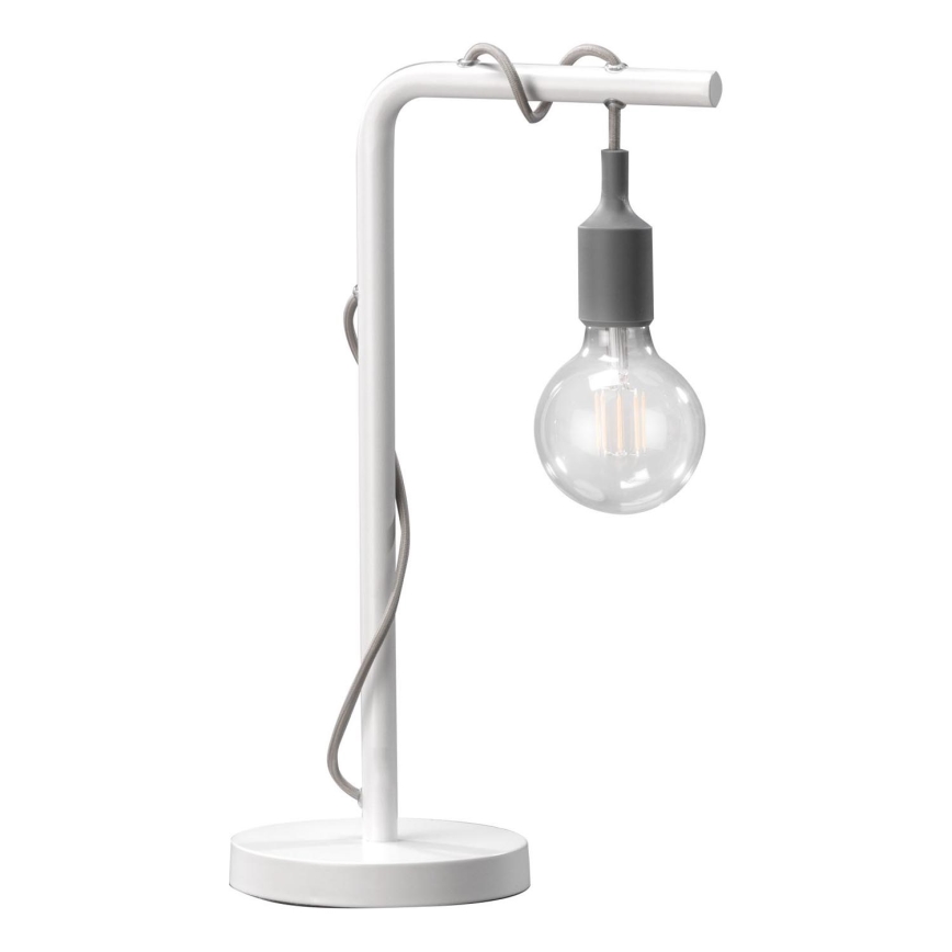 ONLI - Stalinis šviestuvas WIRE 1xE27/15W/230V 50 cm pilka/balta