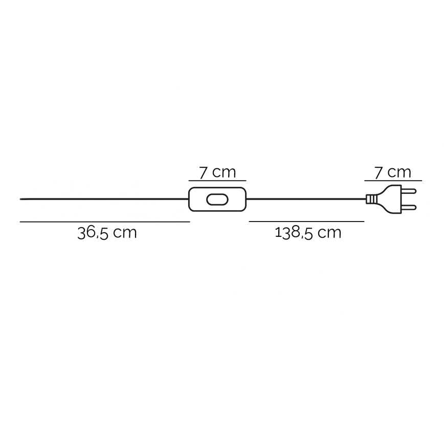ONLI - Toršeras CROSS 1xE27/22W/230V juoda/žalvaris