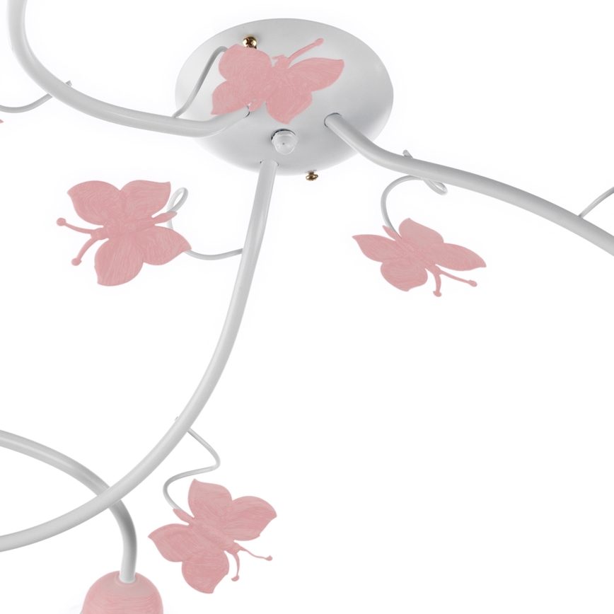 ONLI - Tvirtinamas vaikiškas sietynas BUTTERFLY 3xE14/6W/230V
