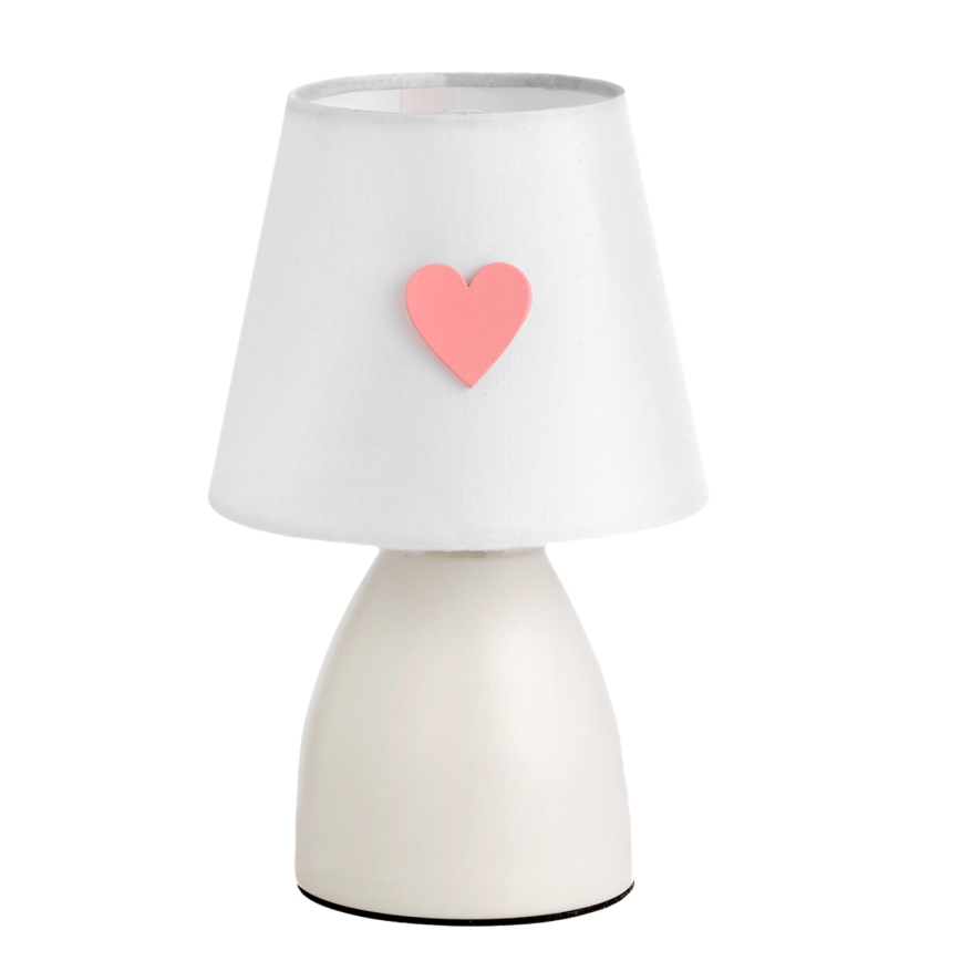 ONLI - Vaikiška stalinė lempa TITTA 1xE14/6W/230V 20 cm balta