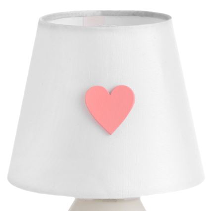 ONLI - Vaikiška stalinė lempa TITTA 1xE14/6W/230V 20 cm balta