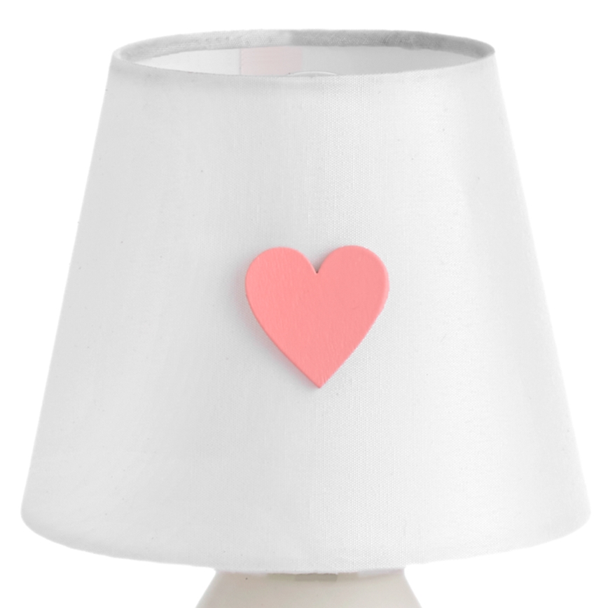 ONLI - Vaikiška stalinė lempa TITTA 1xE14/6W/230V 20 cm balta