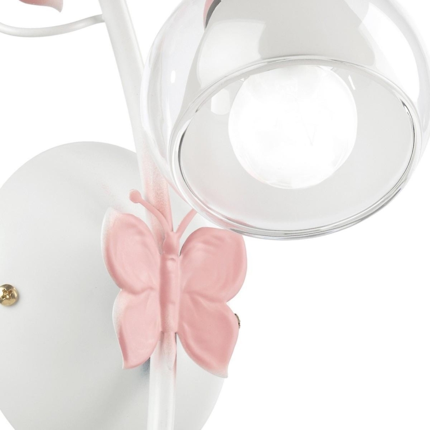 ONLI - Vaikiškas sieninis šviestuvas BUTTERFLY 1xE14/6W/230V