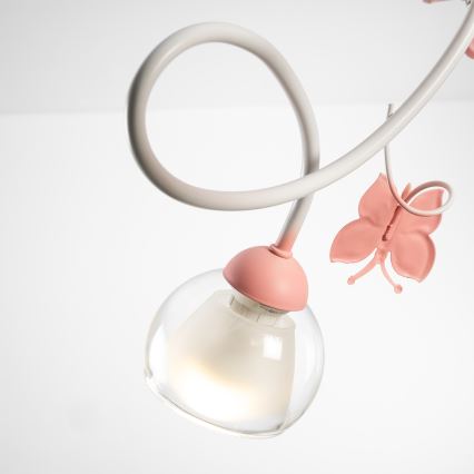 ONLI - Vaikiškas sietynas BUTTERFLY 3xE14/6W/230V