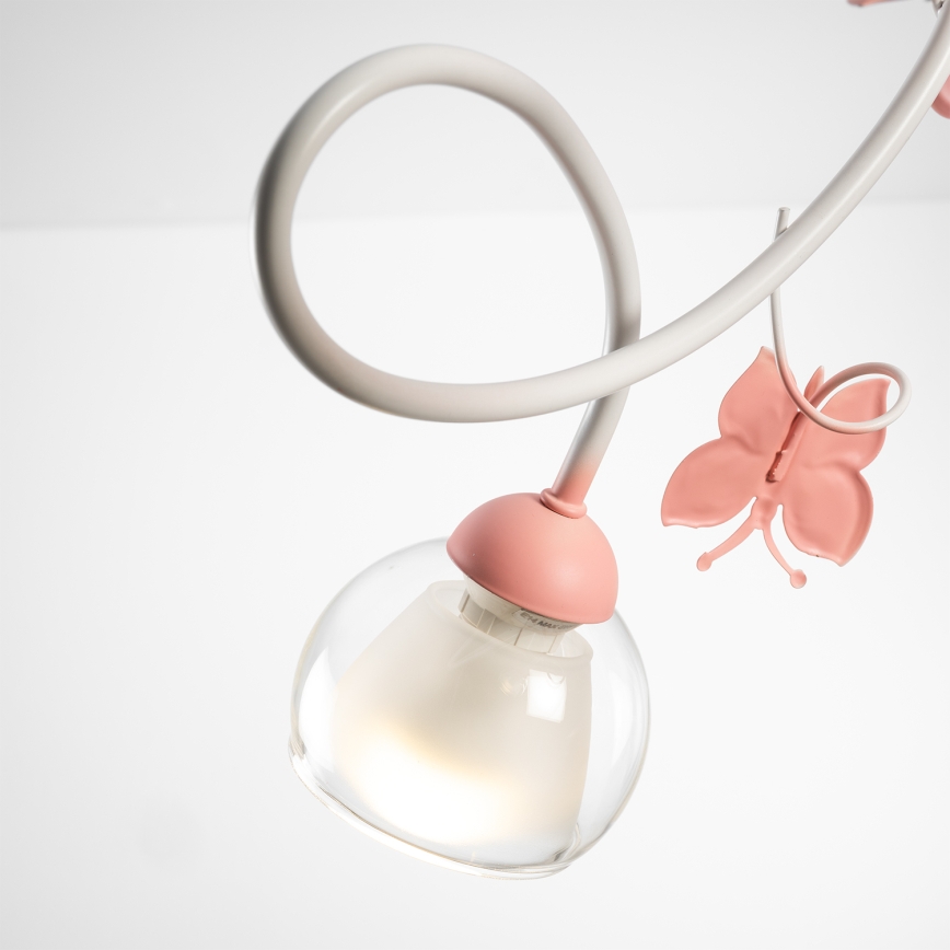 ONLI - Vaikiškas sietynas BUTTERFLY 3xE14/6W/230V