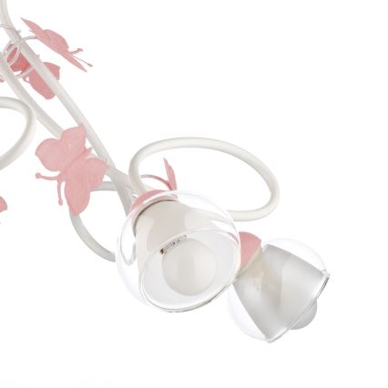 ONLI - Vaikiškas sietynas BUTTERFLY 5xE14/6W/230V