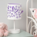 ONLI - Vaikiškas šviestuvas TITILLA 1xE14/6W/230V 22 cm violetinė/balta