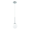 Open Design OR80049 - Vonios kambario pakabinamas šviestuvas ant troselio BAO 1xG9/8W/230V IP44, blizgus chromas