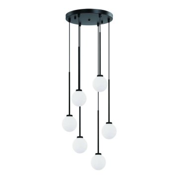 Open Design OR80636 - Pakabinamas šviestuvas ant laido OTA 6xG9/8W/230V juodas