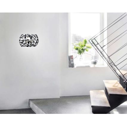 Open Design OR81473 - Sieninis šviestuvas CARERA 1xG9/7W/230V blizgus chromas