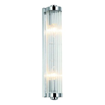 Open Design OR81565 - Sieninis šviestuvas FIATTO 2xE14/12W/230V blizgus chromas