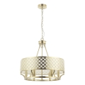 Open Design OR84382 - Pakabinamas šviestuvas ant grandinės VERNO 6xE14/12W/230V, skersmuo 55 cm, žalvaris