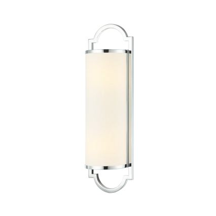 Open Design OR84528 - Sieninis šviestuvas LIBERO 2xE14/12W/230V blizgus chromas