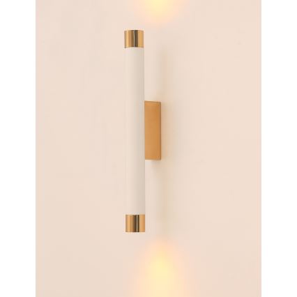 Open Design OR84559 - Sieninis šviestuvas Q 2xG9/3,5W/230V balta/auksinė