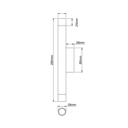 Open Design OR84559 - Sieninis šviestuvas Q 2xG9/3,5W/230V balta/auksinė