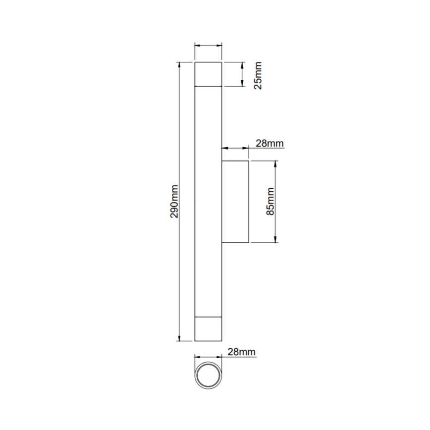 Open Design OR84559 - Sieninis šviestuvas Q 2xG9/3,5W/230V balta/auksinė