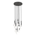 Open Design OR85372 - Pakabinama liustra ant troselio ERO 10xG9/8W/230V juoda