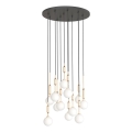 Open Design OR85396 - Kabanti liustra ERO 12xG9/8W/230V, aukso spalvos