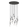 Open Design OR85402 - Pakabinamas šviestuvas ant laido ERO 12xG9/8W/230V juodas