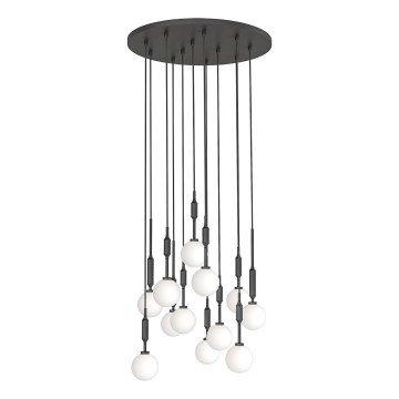 Open Design OR85402 - Pakabinamas šviestuvas ant laido ERO 12xG9/8W/230V juodas